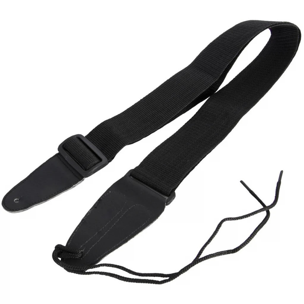 On-Stage Guitar Strap ~ Black ~ kitarahiha musta