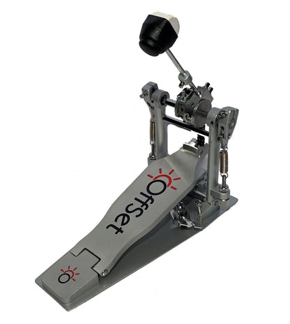 OffSet Sole Single Bass Drum Pedal, double spring "Pro Series" - Aron Soitin