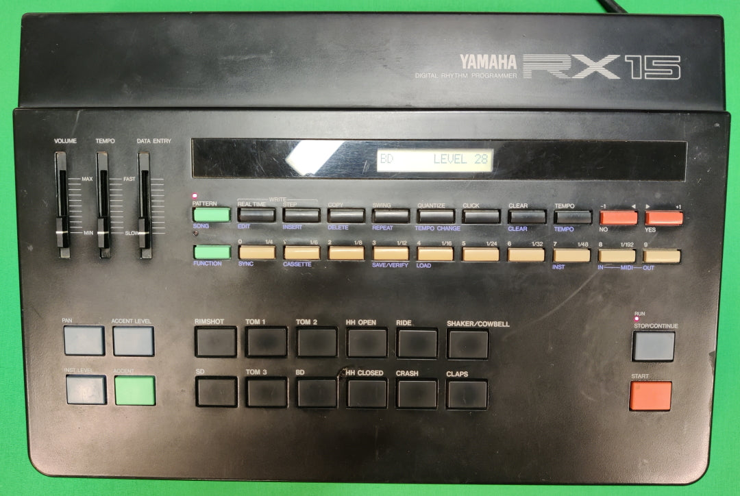 Yamaha RX15 drum machine (used) - Aron Soitin