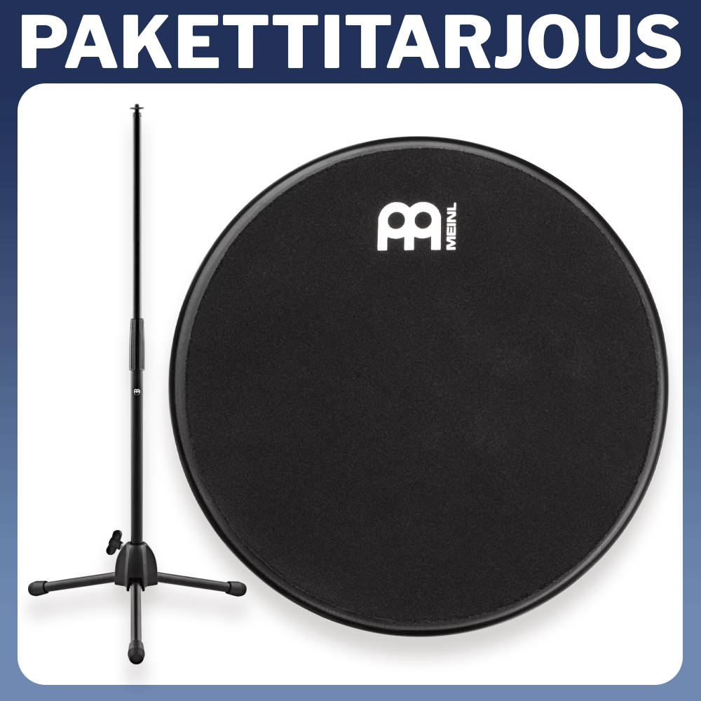 Meinl 6" Marshmallow-treenipadi ja lattiateline paketti