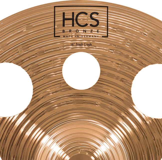 Meinl HCS Bronze 16" Trash Crash - Aron Soitin