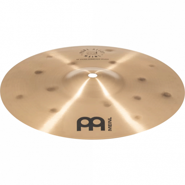 Meinl 10" Pure Alloy extra hammered splash - Aron Soitin