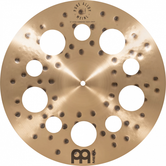 Meinl 18" Pure Alloy Extra Hammered Trash Crash - Aron Soitin