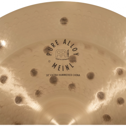 Meinl 18" Pure Alloy Extra Hammered China - Aron Soitin