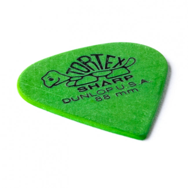 Dunlop Tortex Sharp -plektrat 0.88mm, 72kpl - Aron Soitin