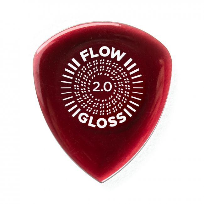 Dunlop Flow Gloss 2mm plektra, 3kpl - Aron Soitin