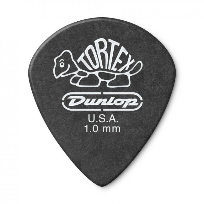 Dunlop Tortex Jazz III Pitch Black 1.00mm, 72kpl - Aron Soitin