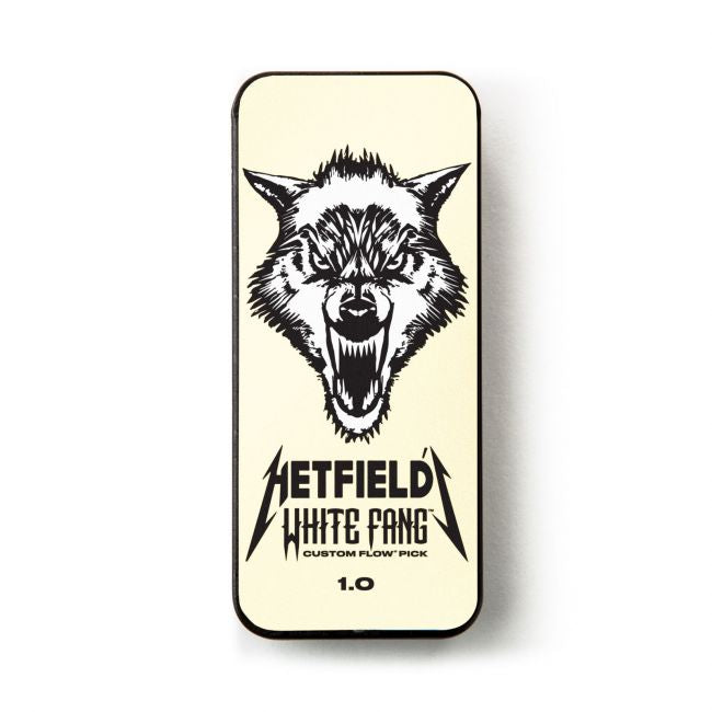 Dunlop 1,00 mm Hetfield's White Fang plektrasetti - Aron Soitin