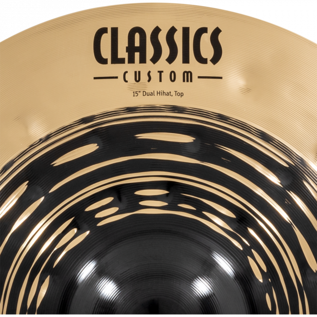 Meinl Classics Custom 15" Dual Hihat - Aron Soitin