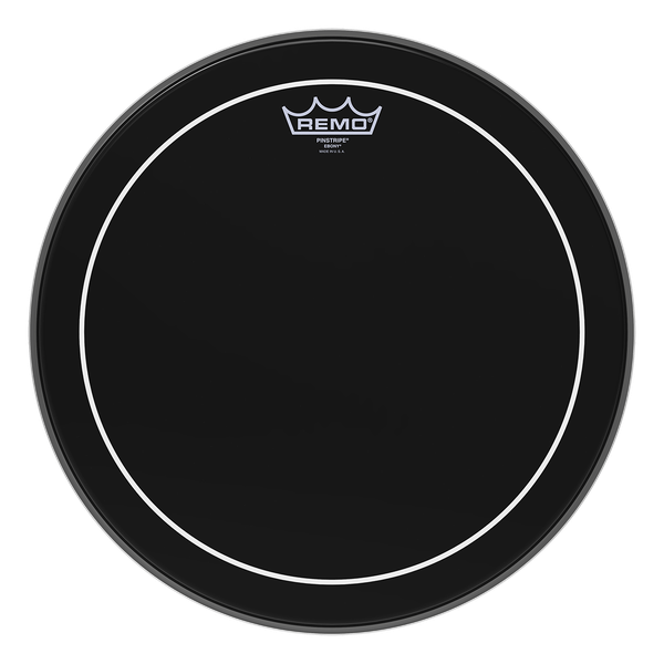 Remo 16" Pinstripe Ebony - Aron Soitin