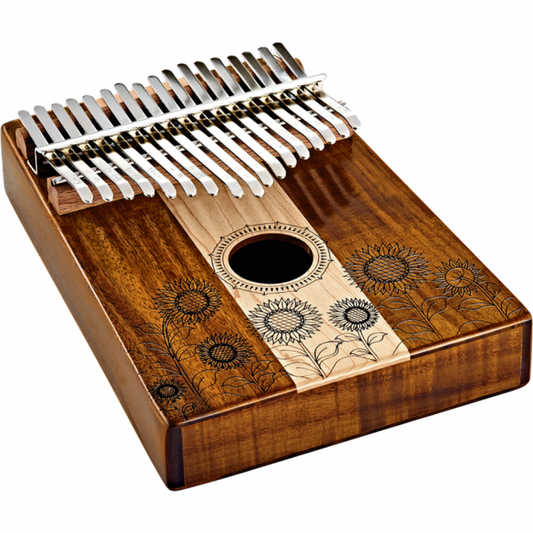 Sonic Energy Sound Hole Kalimba Maple & Acacia - Aron Soitin