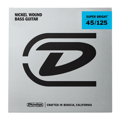 Dunlop Super Bright 45-125 Nickel Wound - Aron Soitin