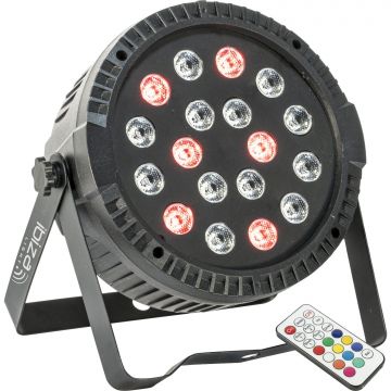 IBIZA LIGHT THINPAR-18X1W RGB LED VALO - Aron Soitin